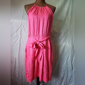 Rebecca Taylor Silk Highneck Dress